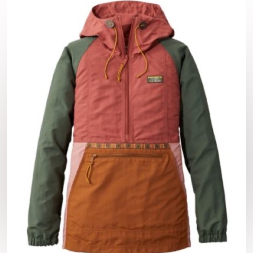 L.L.Bean Sienna Clay/Glazed Ginge Mountain Classic Anorak